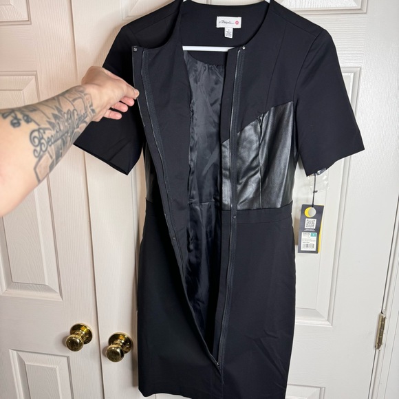 NEW Phillip Lim For Target Faux Leather Mini Dress - Picture 6 of 11
